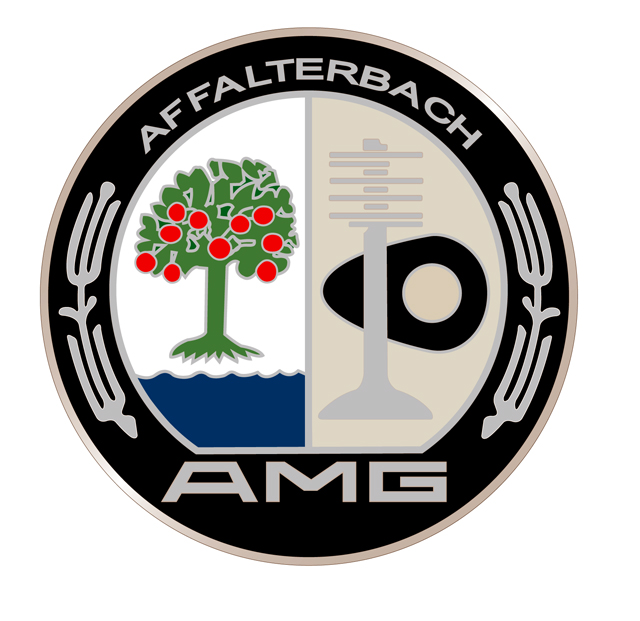 Mercedes amg logo vector