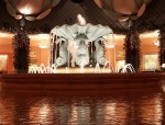 Fountain at Dolphin Hotel - Orlando, Florida